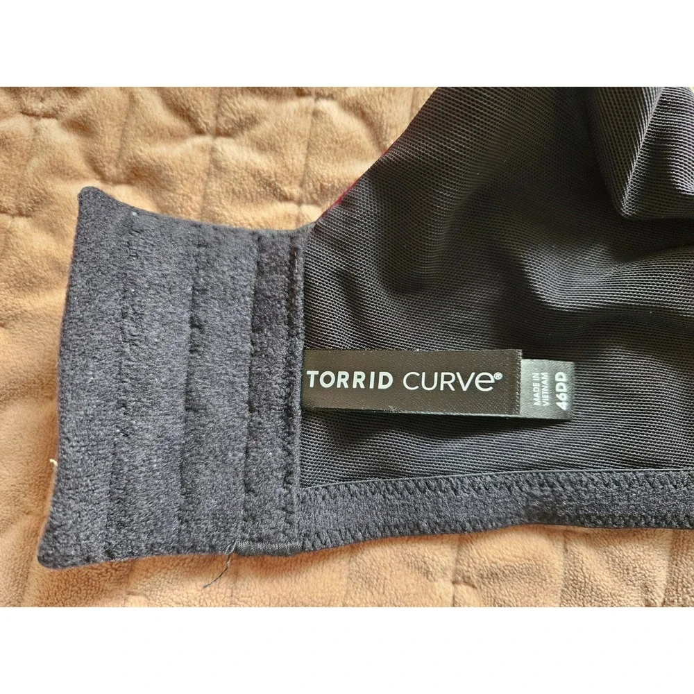 Torrid Curve Lightly Lined Full Coverage Balconette 360 Back Smoothing Bra 46DD